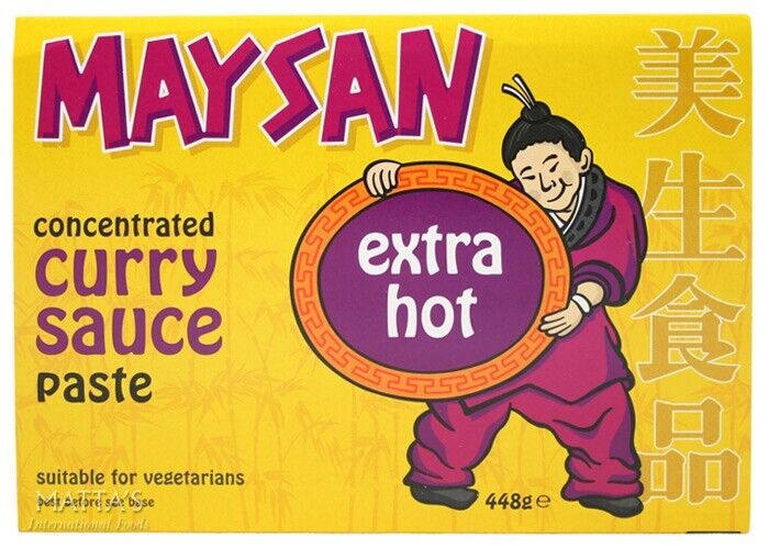 Maysan Curry Paste Extra Hot 448g