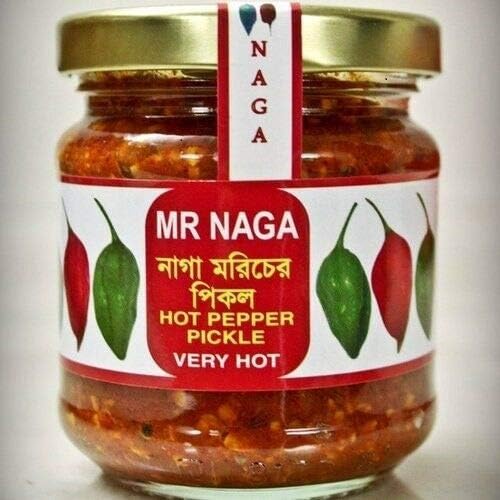Mr Naga Hot Pepper Pickle 190g